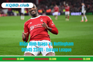 Đội hình dự kiến trước trận Braga vs Nottingham