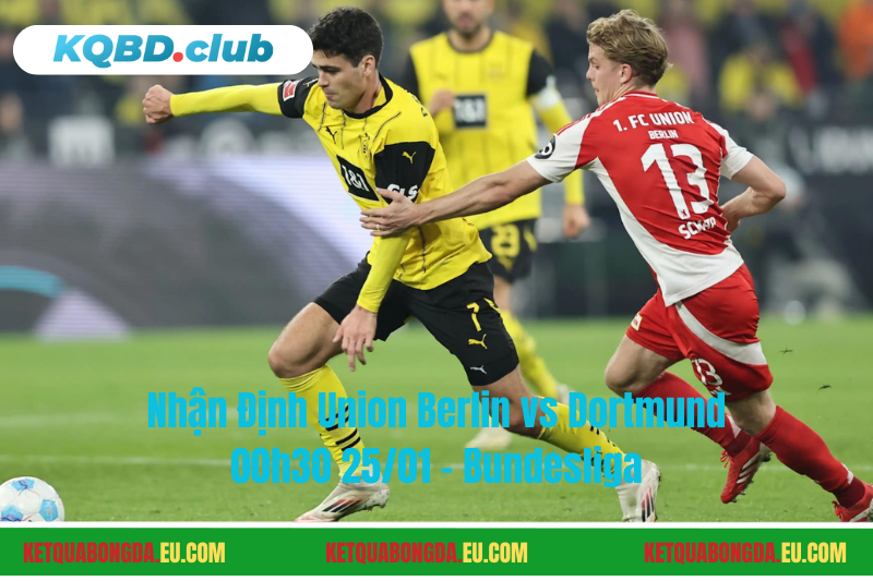 Đội hình dự kiến trước trận Union Berlin vs Dortmund
